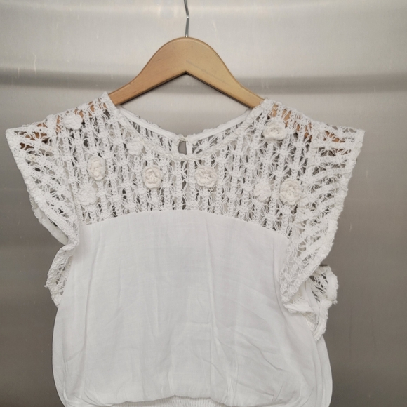 NWT Aqua Crochet Trim Fit & Flare Mini Dress - Picture 3 of 10